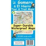 La Gomera and El Hierro Tour and Trail Map