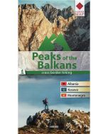 Peaks of the Balkans Mountain Map